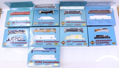 Lot 793 - 9 various boxed HO Scale Proto 2000 series...