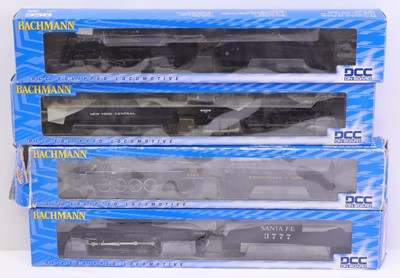 Lot 859 - 4 boxed Bachmann HO American Outline...