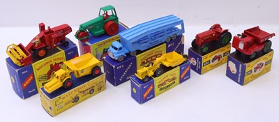 Lot 1338 - Matchbox Moko Lesney group of 7 Major Pack,...