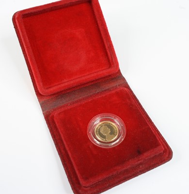 Lot 2130 - Great Britain, 1980 gold proof half sovereign,...