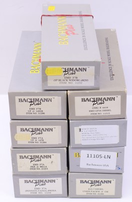 Lot 912 - Nine HO gauge Bachmann plus locos to include...