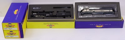 Lot 810 - Four HO gauge American outline Athearn Genesis...