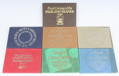 Lot 2159 - United Kingdom, a collection of six Coinage of...