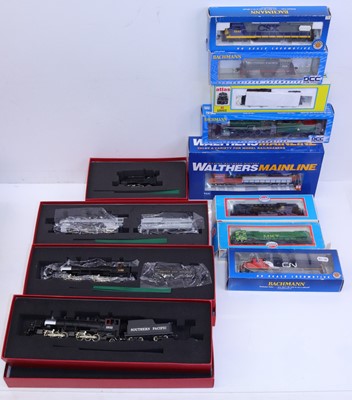 Lot 886 - 12 various boxed HO scale American Outline...