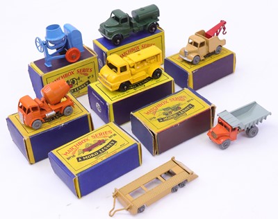 Lot 1339 - Matchbox Moko Lesney group of 7 diecasts to...
