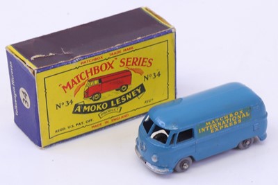 Lot 1325 - Matchbox Lesney No.34 Volkswagen Delivery Van...