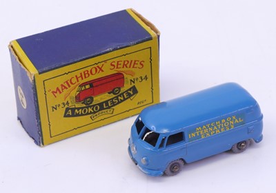 Lot 1326 - Matchbox Lesney No.34 Volkswagen Delivery Van...