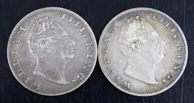 Lot 2001 - British India, 1835 one rupee, obv: William IV...