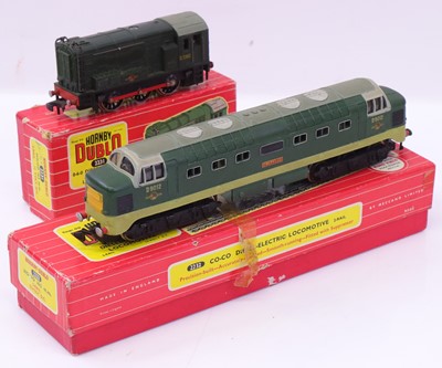 Lot 430 - Two Hornby Dublo 2 rail locos to include a...