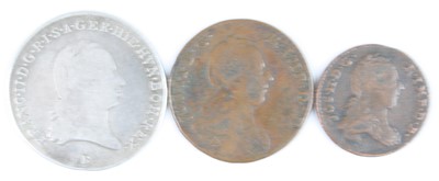 Lot 2005 - Austrian Netherlands, 1797 1/4 kronenthaler,...