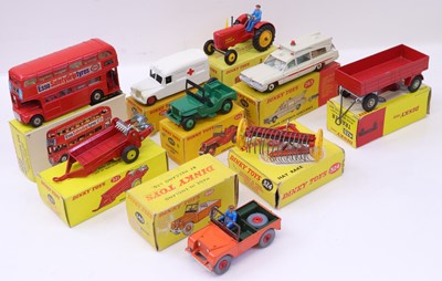 Lot 1188 - Dinky Toys group of 10 Diecasts to include: No....