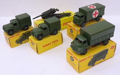 Lot 1126 - Dinky Toys group of 5 French and English...