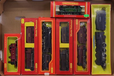 Lot 657 - Seven early Hornby and Triang 00 gauge locos...