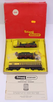 Lot 620 - Triang railways R640 circa 1965 GWR matt green...