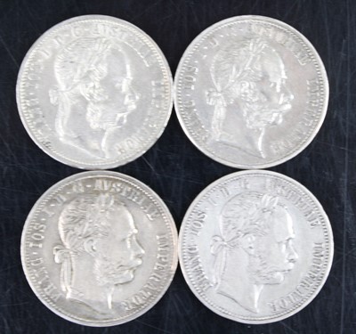 Lot 2013 - Austrian Empire, 1873 florin, obv: laureate...