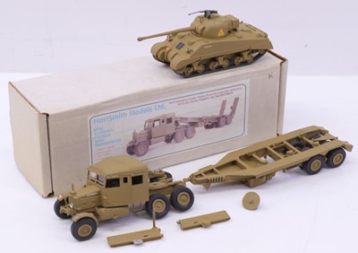Lot 1729 - Hartsmith Models Ltd 1/148th scale white metal...