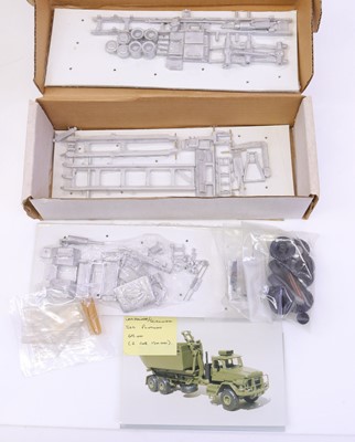Lot 1722 - ASAM Auto Models 1/48th scale white metal kit...