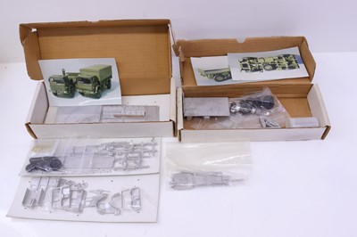 Lot 1738 - 2 various ASAM 1/48th scale white metal...