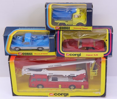 Lot 1284 - Corgi Toys group of 4 later release diecasts...