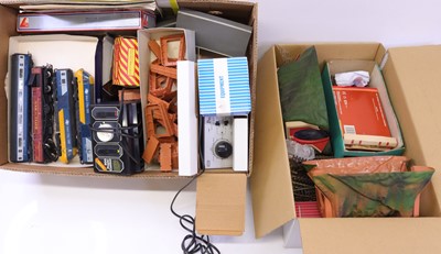 Lot 457 - Two boxes containing various Triang and...