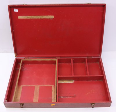 Lot 648 - Triang empty 00 gauge dealers wooden spares...