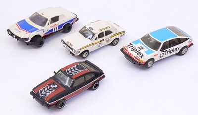 Lot 1825 - Scalextric Slot Racing Group, 4 examples, to...