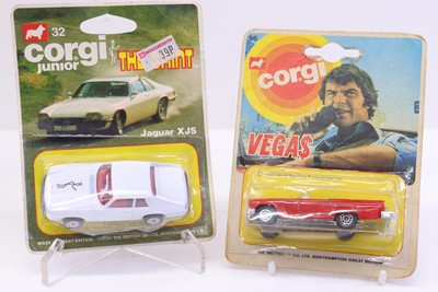 Lot 1279 - Corgi Juniors group of 2 TV-related diecasts...