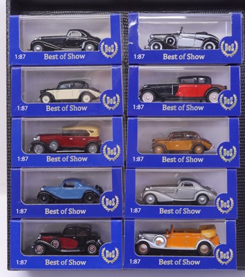Lot 2046 - Best Of Show 1/87 group of 10 modern issue...