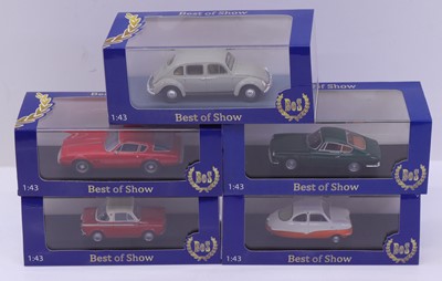 Lot 1960 - Best of Show 1/43 scale group of 5 diecasts to...
