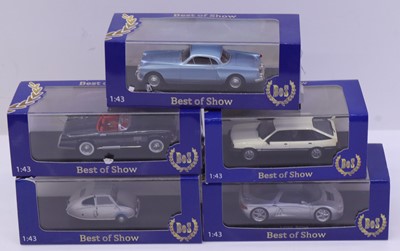 Lot 1962 - Best of Show 1/43 scale group of 5 diecasts to...