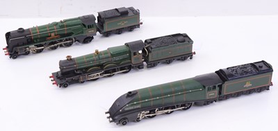 Lot 434 - Three un-boxed 3-rail Hornby-Dublo locos &...