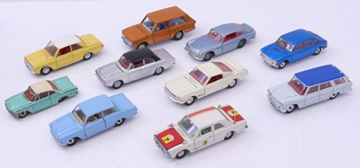 Lot 1155 - Collection of 10 various loose Dinky Toy...