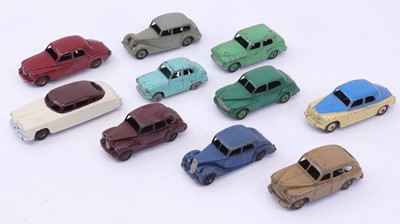 Lot 1156 - Dinky Toys loose diecast group, 10 examples,...
