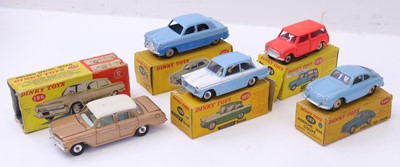 Lot 1185 - Dinky Toys boxed and part boxed diecast group,...
