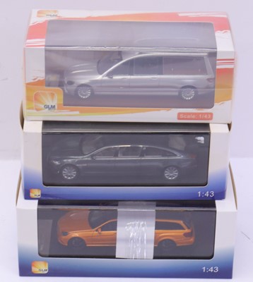 Lot 1993 - GLM 1/43 scale group of 3 factory built models...