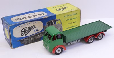 Lot 1807 - Shackleton Foden FG six-wheel clockwork flat...