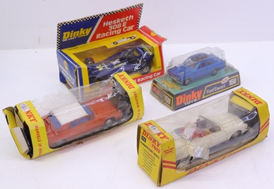 Lot 1122 - 4 boxed and part boxed Dinky Toy diecast...