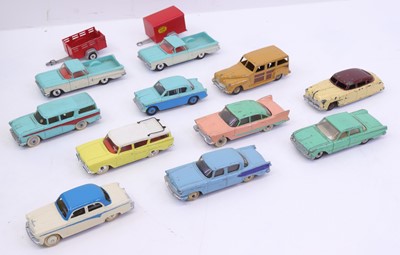 Lot 1149 - 13 various loose Dinky Toy diecast vehicles,...