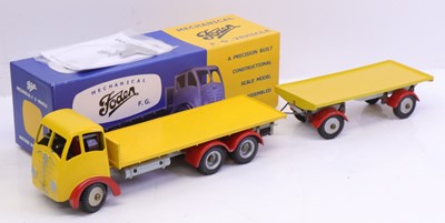 Lot 1804 - Shackleton Foden FG six-wheel clockwork flat...