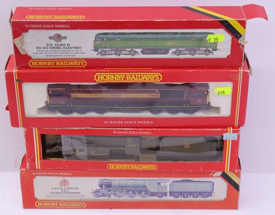 Lot 554 - Four Hornby 00 gauge locos to include a 2-8-0...