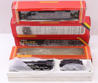 Lot 556 - Four Hornby 00 gauge locos to include R324,...