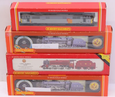 Lot 557 - Four Hornby 00 gauge locos, to include a Class...