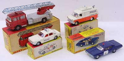 Lot 1174 - 4 various boxed Dinky Toy diecast vehicles,...