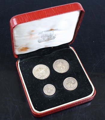 Lot 2170 - Great Britain, 1959 Maundy money four coin set,...