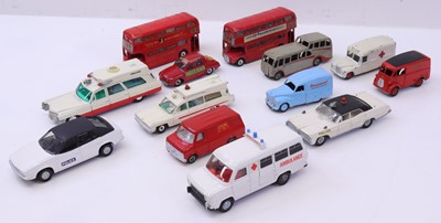 Lot 1109 - 13 various loose play worn and repainted...