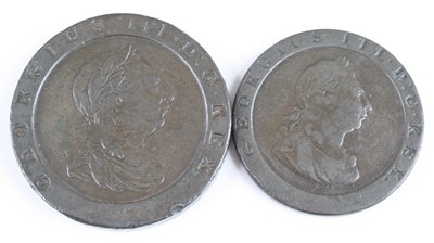 Lot 2175 - Great Britain, 1797 cartwheel penny, obv:...