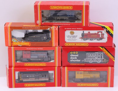 Lot 565 - Seven Hornby 00 Gauge small locos to include...
