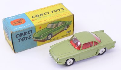 Lot 1209 - Corgi Toys No. 222 Renault 'Floride' in light...