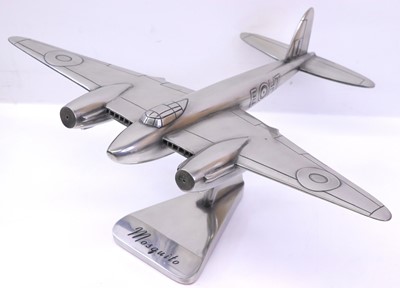 Lot 1913 - A pewter hand-cast brushed display model of a...