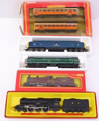 Lot 545 - Five 00 gauge locos to include a Triang Hornby...